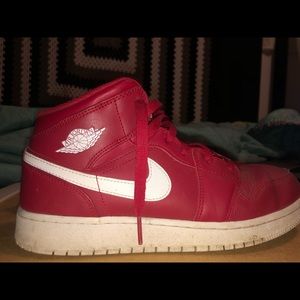 Red air Jordan’s